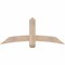Ekena Millwork Bellingham Smooth Timber Gable Bracket, Douglas Fir, 60"W x 25"H x 5 1/2"D x 5 1/2"F, 10/12 Pitch GBW060X25X0606BEL00SDF - alternate 1